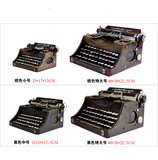 老式打字机模型 复古装饰品 橱窗陈列道具 软装饰品家居摆件
