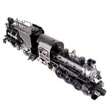 1947年美国蒸汽火车模型复古铁皮火车头模型影视摄影摆件道具礼物