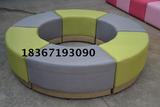 圆形沙发凳早教沙发凳亲子园组合沙发凳异形组合沙发个性沙发凳