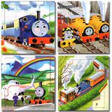托马斯小火车16片木质拼图 儿童益智早教玩具有参考图