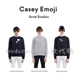 Acne Studios『瑞典代购』Casey Emoji 表情 男女同款 笑脸卫衣