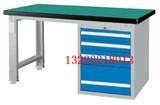防静电桌面组装铝型材操作台、耐磨桌面钳工桌、不锈钢工作台订做