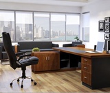 办公家具组合新款老板桌椅批发主管经理电脑办公桌板式大班台简约