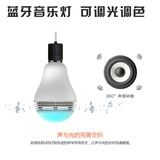 LED节能灯泡手机蓝牙球泡灯无线音响灯泡音箱E27螺口灯泡包邮
