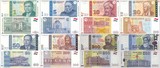 全新UNC塔吉克斯坦1999-2010年版1-500Somoni全套纸钞/提名纸币
