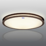 NEC照明灯具原装进口简约80W橡木纹边LED吸顶灯EXCHLDCD1204特价