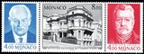 摩纳哥1987年 兰尼埃三世亲王、建筑等 3全斯拉尼亚雕刻