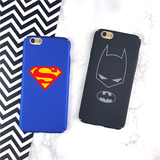 蝙蝠侠大战超人iPhone6手机壳全包磨砂苹果6s保护套plus超薄4.7潮