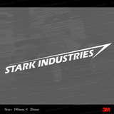 美国反光汽车贴纸 M164 钢铁侠 Stark Industries 斯塔克工业