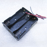 DIY配件 3串18650电池盒无盖带引线塑料电池盒 10.8-12.6v电池盒