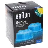 Braun/博朗剃须刀清洗液/清洁剂CCR2 2盒装 适350/760/790CC