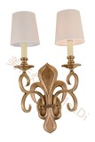 MeeDi新品  欧美式灯具 纯铜壁灯 双头全铜客厅卧室壁灯