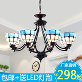 美式风格吊灯 古典客厅灯卧室灯具 现代简约欧式铁艺餐厅LED灯饰