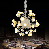 简约现代LED餐厅灯餐吊灯 蘑菇灯创意个性餐厅吊灯吧台吊灯具节能