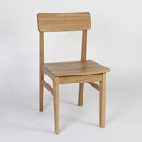 丑椅|待人接物四方系列餐椅靠背椅舒适全实木橡木黑胡桃日式简约