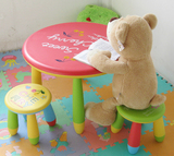 幼儿园儿童桌椅 宝宝学习桌椅 儿童饭桌玩具桌椅套装 (套件选择)