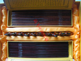 潍坊红木嵌银二十双黑色筷子双层礼盒包装特价包邮特色工艺品