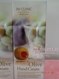 韩国 DODO 多多 3W CLINIC Olive橄榄油防冻防裂护手霜100ml
