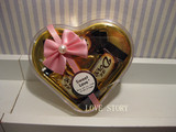 甜美蝴蝶结 心形德芙巧克力含6粒礼盒装 欧式婚庆6颗德芙喜糖盒
