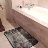 风景图案海绵垫地毯防滑门垫卫生间进门口地垫脚垫卫浴超强吸水