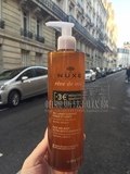 法国代购 Nuxe欧树蜂蜜温和洁面凝胶400ML 啫喱洗面奶清洁沐浴
