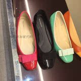 heatwave热浪新加坡专柜正品代购直邮漆皮丝带结 平底女鞋