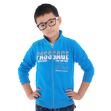 2015韩版春装 男童中大童 儿童外套卫衣开衫拉链衫加绒