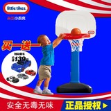 美国进口小泰克易得分圆板篮球架儿童玩具可调节升降室内小型运动