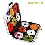 HIPCE 大容量180片CD包 高档光盘盒 创意CD盒 DJ手提单箱