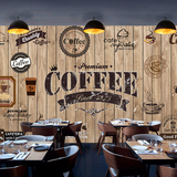 复古木纹木板个性3d壁画酒吧餐厅咖啡厅客厅背景墙纸无缝壁纸整张