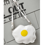【天天特价】创意荷包蛋包包煎蛋斜跨单肩包邮女包可爱鸡蛋包小包