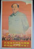 文革藏品 文革画宣传画 毛主席画像海报画册 伟大领袖毛泽东