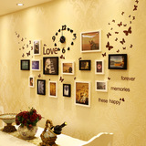 客厅现代简约墙上装饰画卧室墙壁创意组合挂画现代风格背景墙墙画
