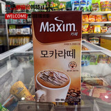 韩国进口麦馨maxim咖啡摩卡拿铁卡布奇诺泡沫咖啡13.218g*10条