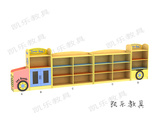 防火板整理收拾柜巴士造型玩具组合