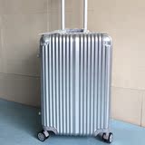原单旅行铝框箱行李箱万向轮24寸男女通用商务拖箱拉杆箱密码箱