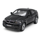 比美高1：18仿真合金汽车模型 BMW宝马X6 M黑色越野车收藏礼品