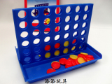 BINGO GAME 彩色四子棋 四连棋大号 四联宾果棋 立体游戏棋 桌游