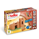 德国teifoc原装进口diy笔筒手工小房屋建筑拼装模型玩具粘土6岁+