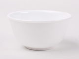 正品康宁耐热玻璃餐具纯白316毫升小饭碗汤碗有底无底411-N
