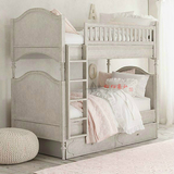 欧式实木雕花高低床法式多功能组合床儿童床美式双层子母床单人床