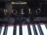 阿波罗APOLLO日本进口TAS123黑色立式钢琴西式乐器
