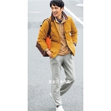 日本正品代购男士大码弹力斜纹多功能多口袋工作休闲夹克长袖外套