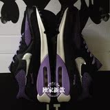 2016新款 韩国ulzzang运动鞋 气垫鞋女 黑紫 增高休闲鞋跑步鞋女