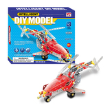 满额包邮 DIY金属立体拼装玩具 合金组装飞机模型 战斗直升机38B