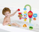 夏季戏水玩具洗澡花洒儿童转转乐玩水水龙头喷水花洒浴缸浴室玩具