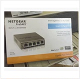 国行立减 网件NETGEAR GS105E 5口千兆简单网管交换机 QOS VLAN