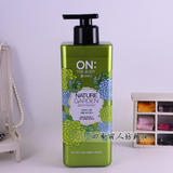韩国正品LG ON香水沐浴露滋润保湿香味持久绿色自然香水味