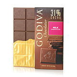 美国代购Godiva/歌帝梵31%牛奶巧克力100G排块  买3包邮
