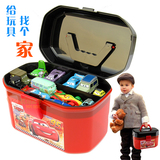 玩具收纳箱整理箱迪士尼手提箱汽车总动员托马斯儿童玩具车储物盒